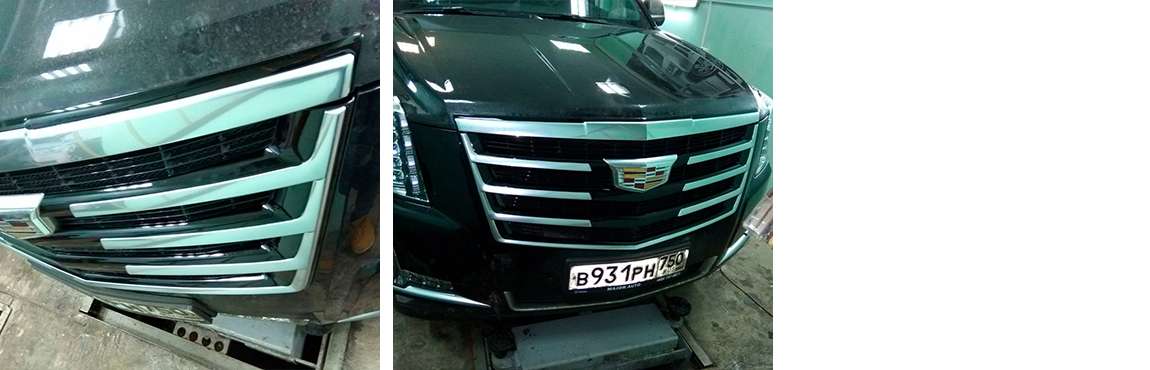 Тюнинг решетки Cadillac Escalade 2016