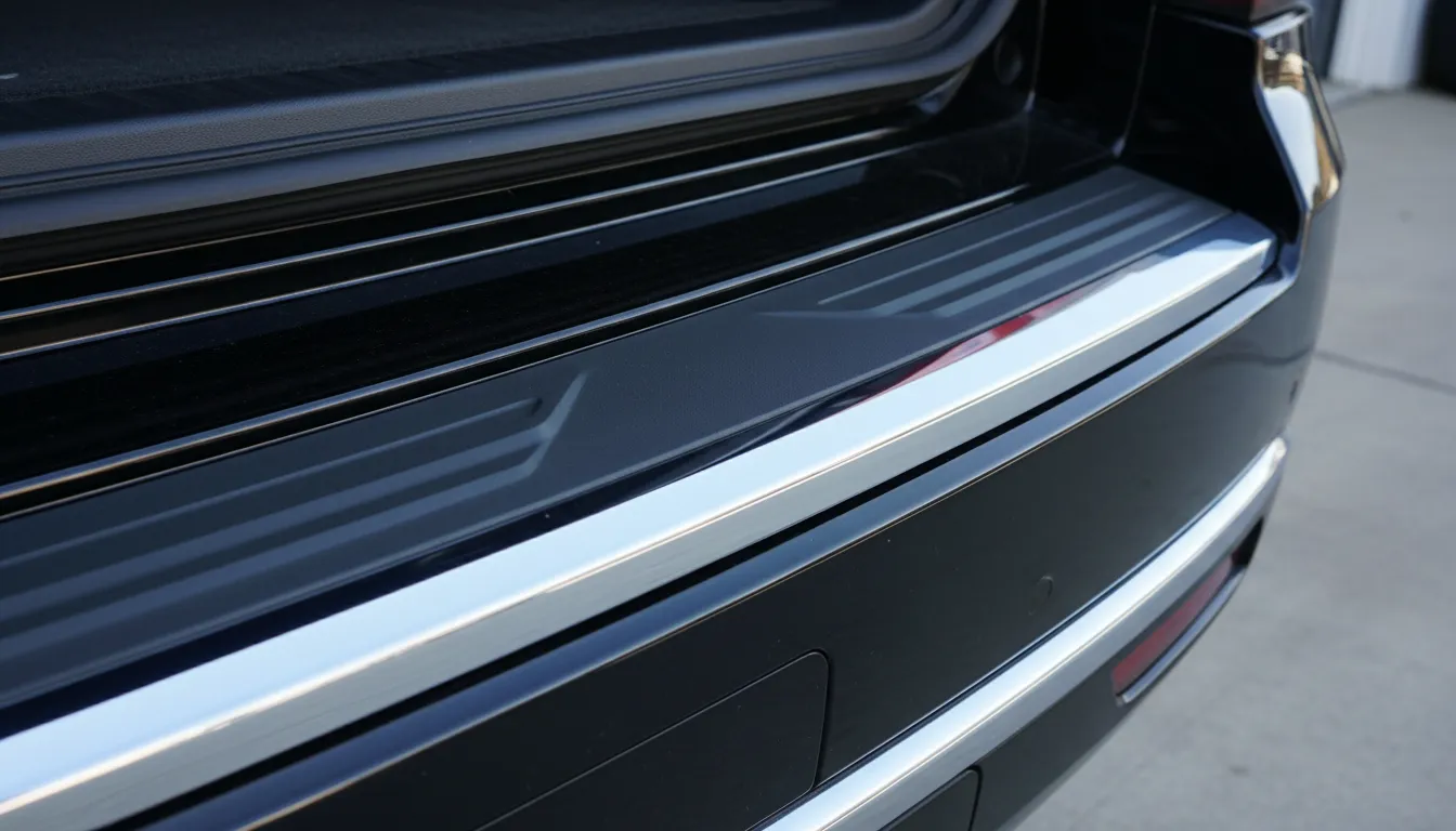 Chevrolet Tahoe Хромированная накладка на порог 5 двери