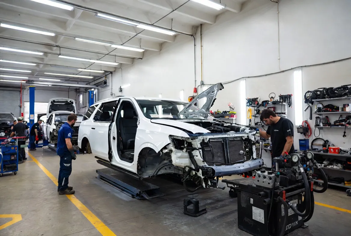 Восстановление геометрии кузова 1