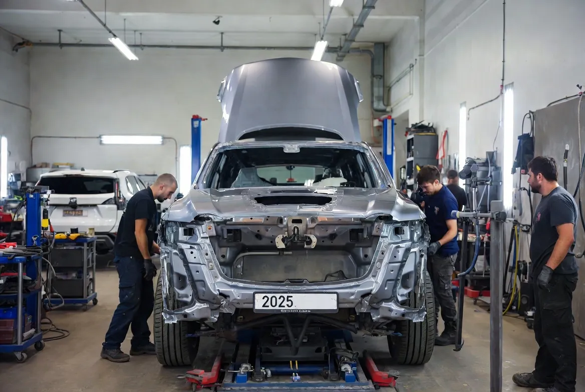 Восстановление геометрии кузова 3