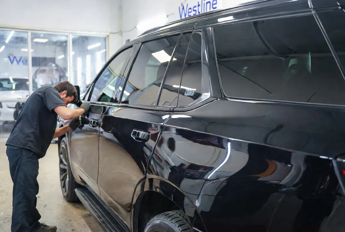 Удаление вмятин без покраски 2