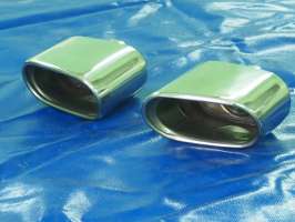 Насадка растянутая овальная со скосом вниз и на бок