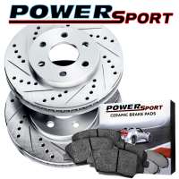 Комплект спортивных тормозных дисков с колодками