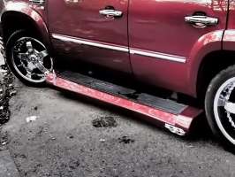 Аэродинамические накладки на электроподножки Sarona Sport