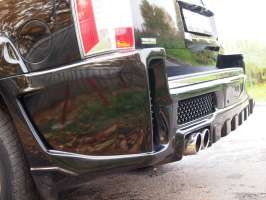 Задний бампер West X (2016)