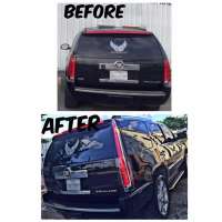 Целиковые задние фонари в стиле Escalade 4