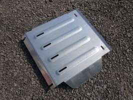 Защита двигателя нижняя хромированная