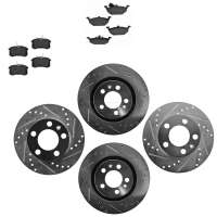 Комплект спортивных тормозных дисков с колодками