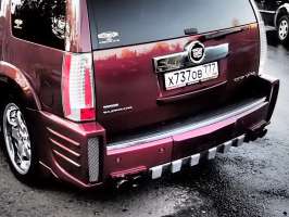 Задний бампер West S