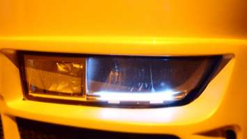 Диодная полоса в противотуманки