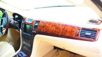 Отделка салона под дерево